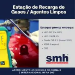 Recarga de Gases para Combate a Incêndio - Agentes Químicos e Inertes