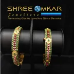 Ruby + Emerald Bangles