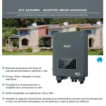 ZCS AZZURRO INVERTER PER ACCUMULO