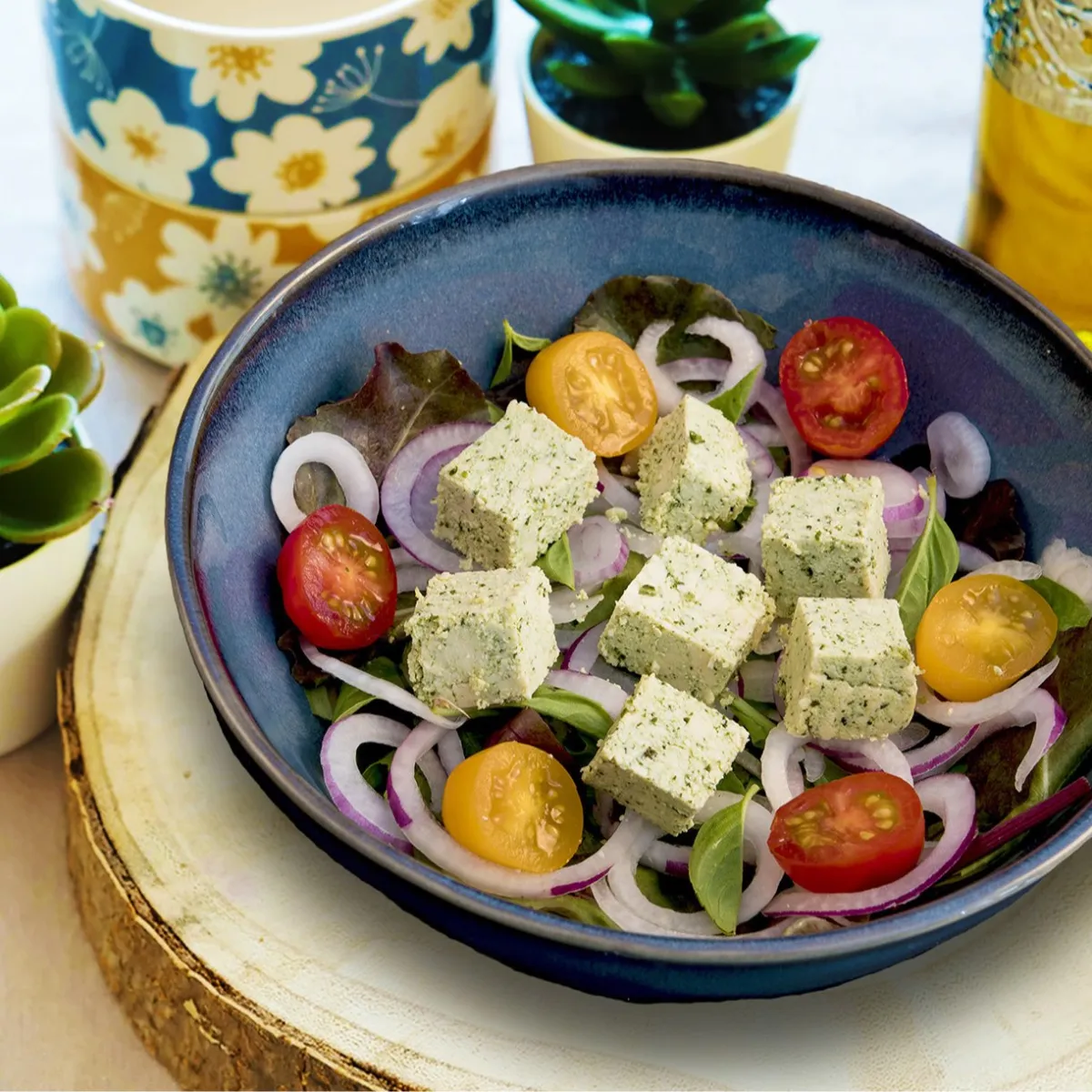 TOFU LACTOFERMENTE AIL DES OURS