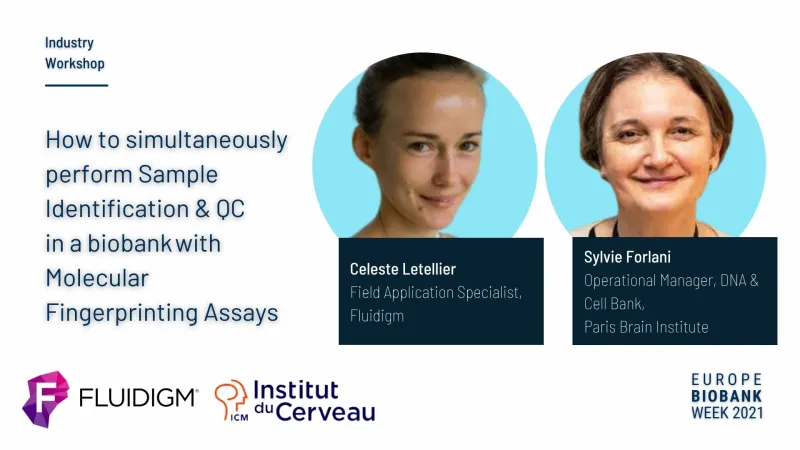Industry Workshop: How to simultaneously perform sample identification and QC in a biobank with molecular fingerprinting assays