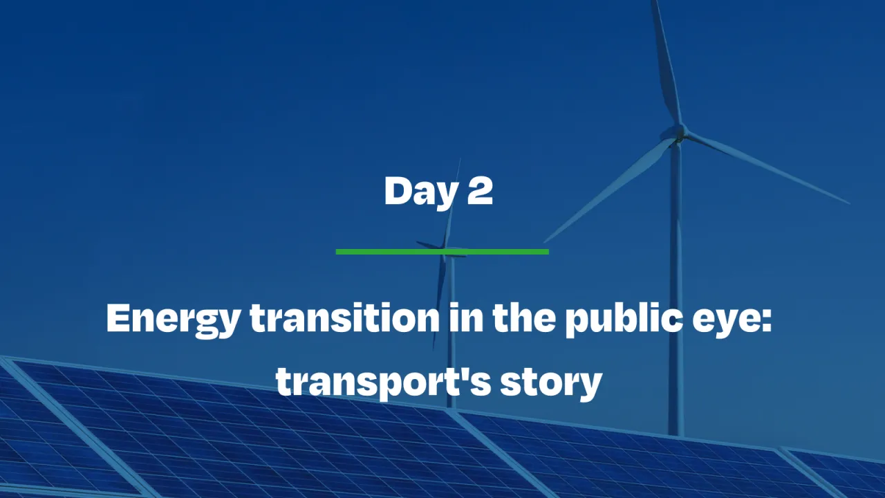 Energy transition in the public eye: transport's story