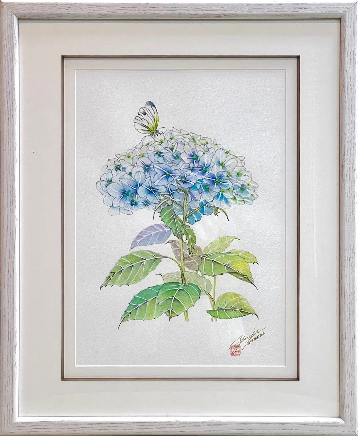 To the Top of Peace<Hydrangea, Blue Marble Soda> / Yuji Kato