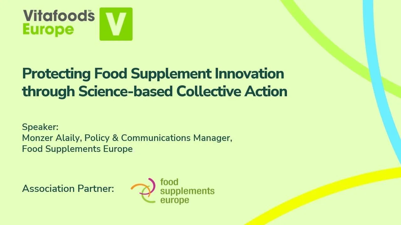 Protecting Food Supplement Innovation through Science-based Collective Action