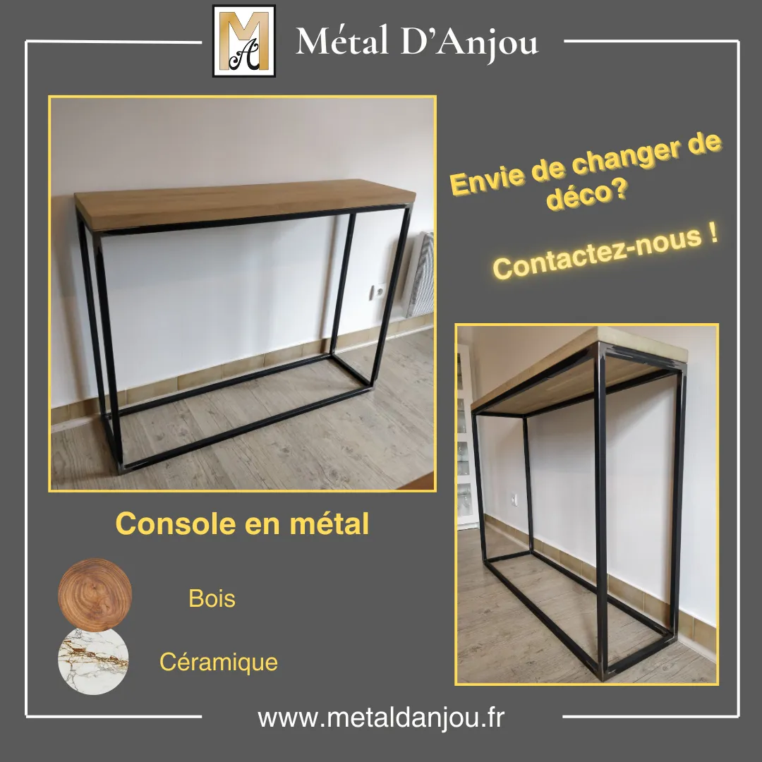 Console en Métal