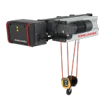 Talha Elétrica Série S baixa altura