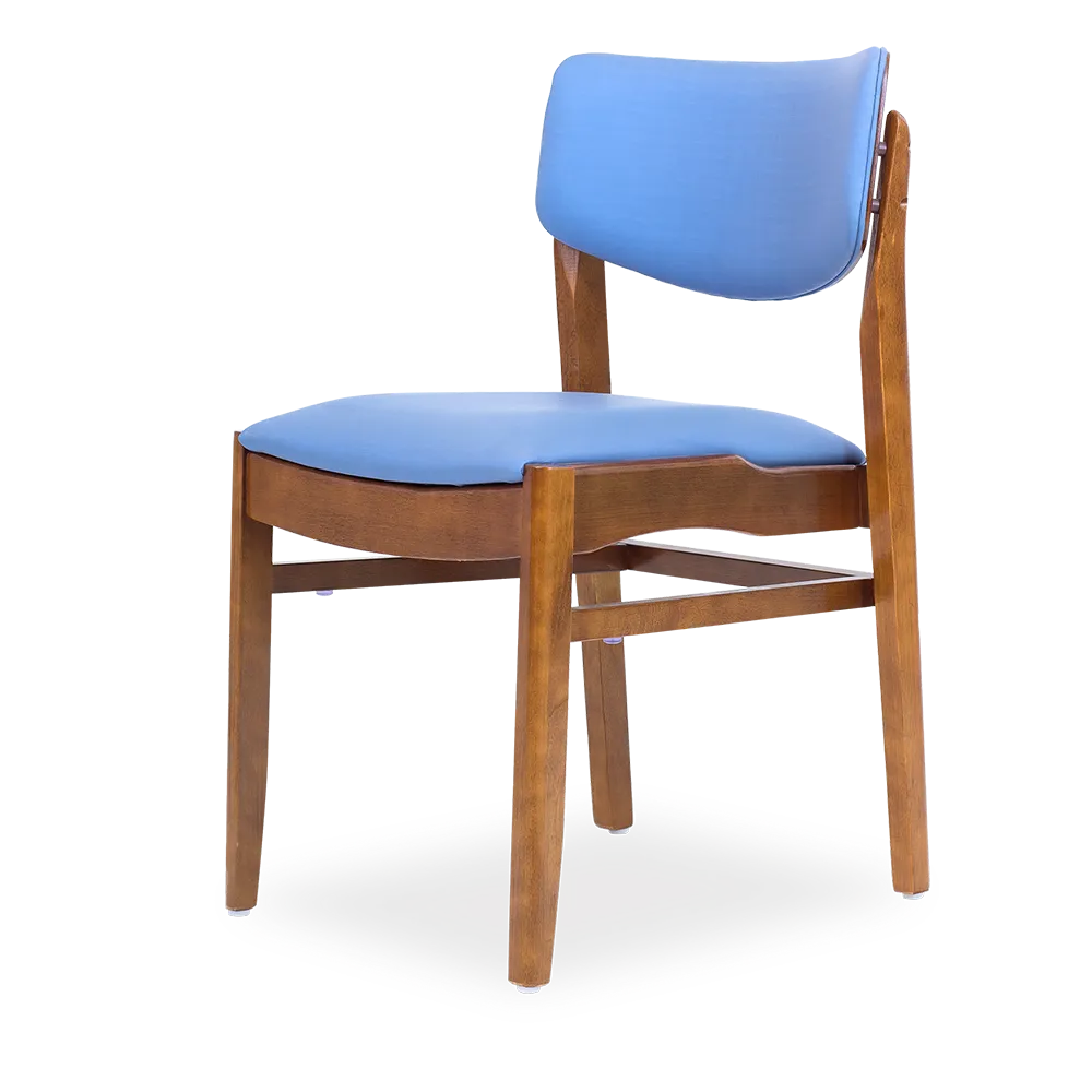 Cadeira Neo Bangkok Assento estofado, Assento em madeira e Assento em tela