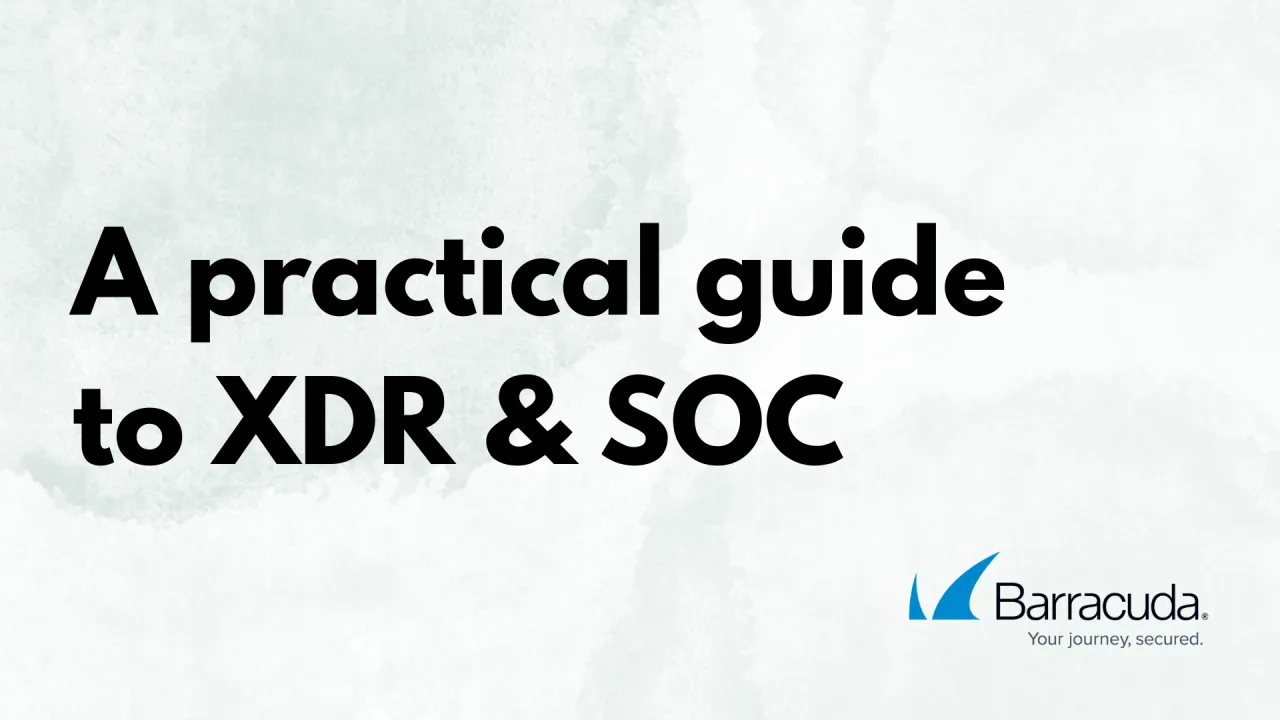 A practical guide to XDR & SOC