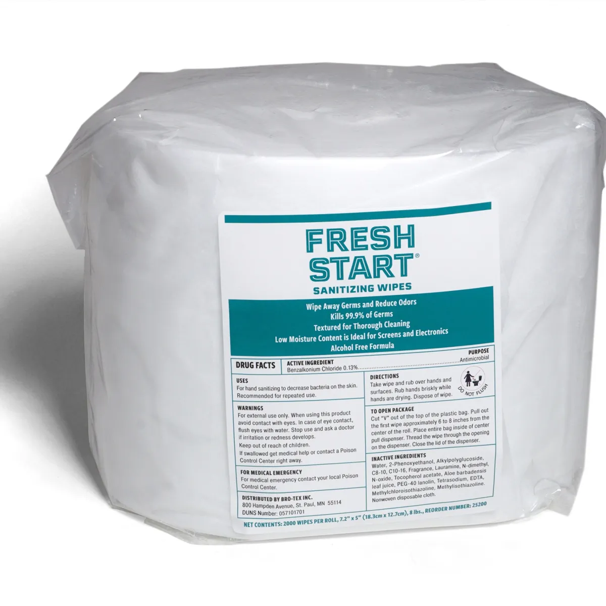 Fresh Start Sanitizing Wipes
