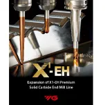 X1-EH Solid Carbide End Mills