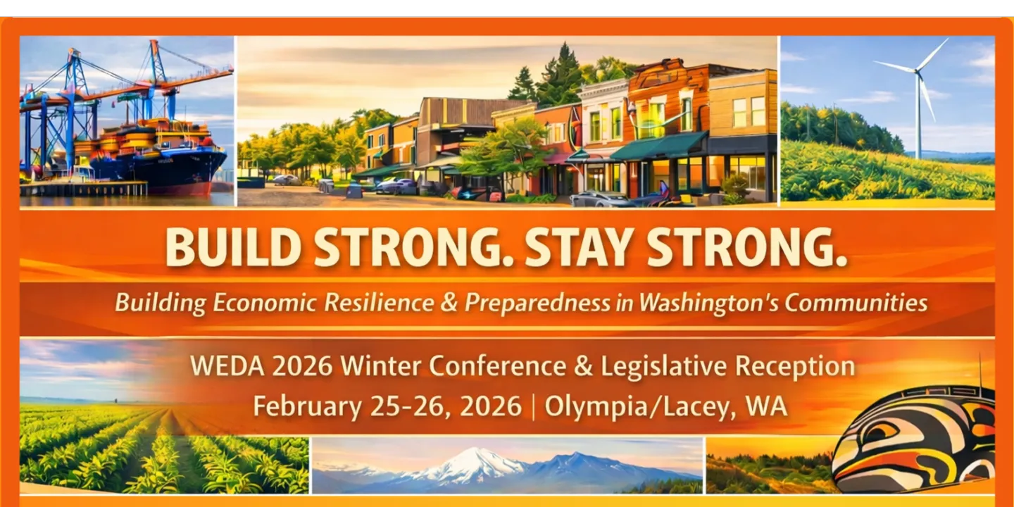 WEDA 2026 Winter Conference - BUILD STRONG. STAY STRONG: Building Economic Resilience & Preparedness in Washington's Communities