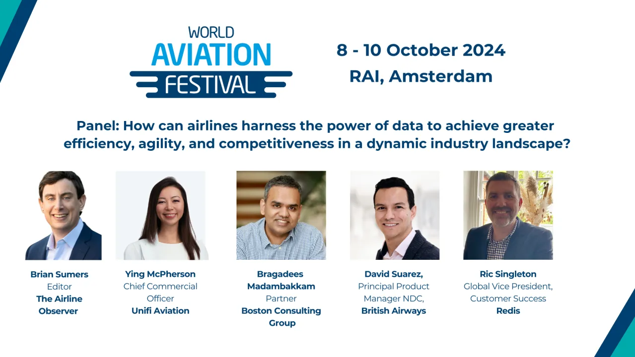 Panel: How can airlines harness the power of data to achieve greater efficiency, agility, and competitiveness in a dynamic industry landscape?