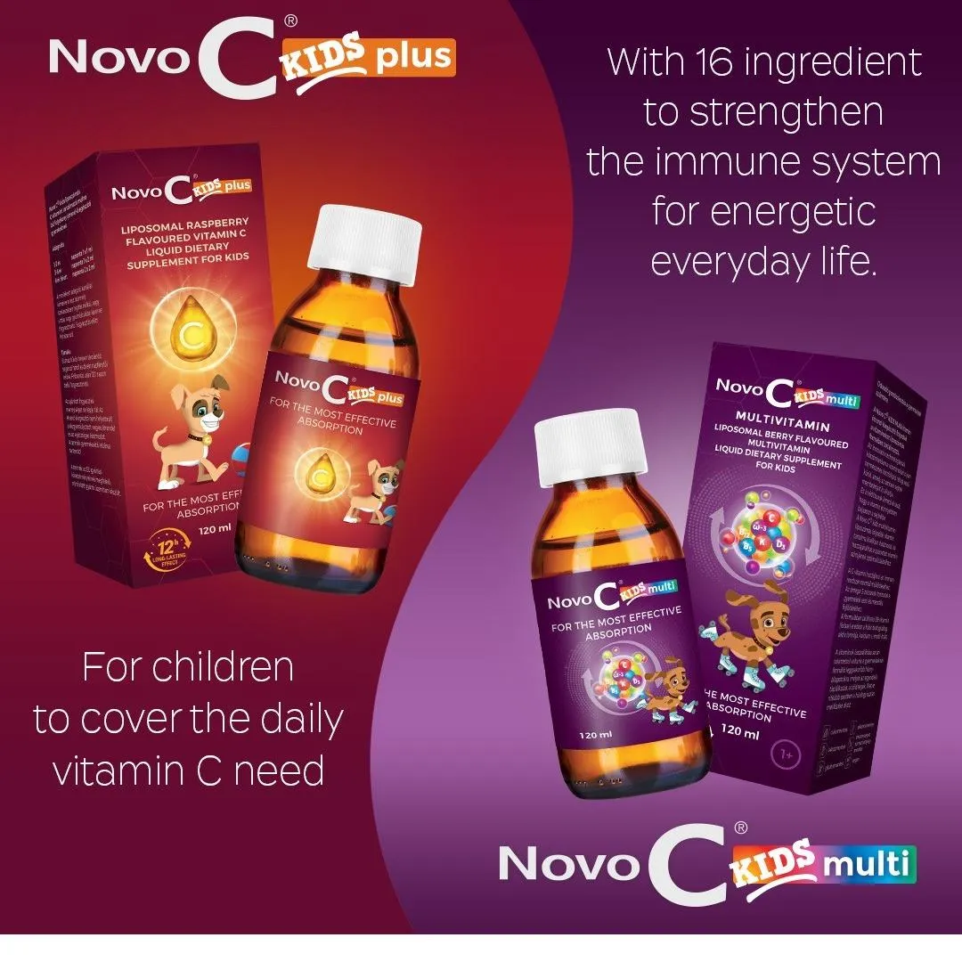 Liposomal Novo C Kids Liquids (Vitamin C, Multivitamin)