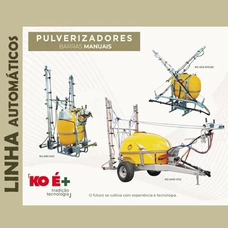 Pulverizadores de BARRA – Automáticas