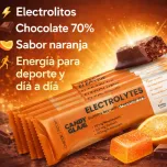 Electrolyte Gummy Bar Coated in 70% Dark Chocolate