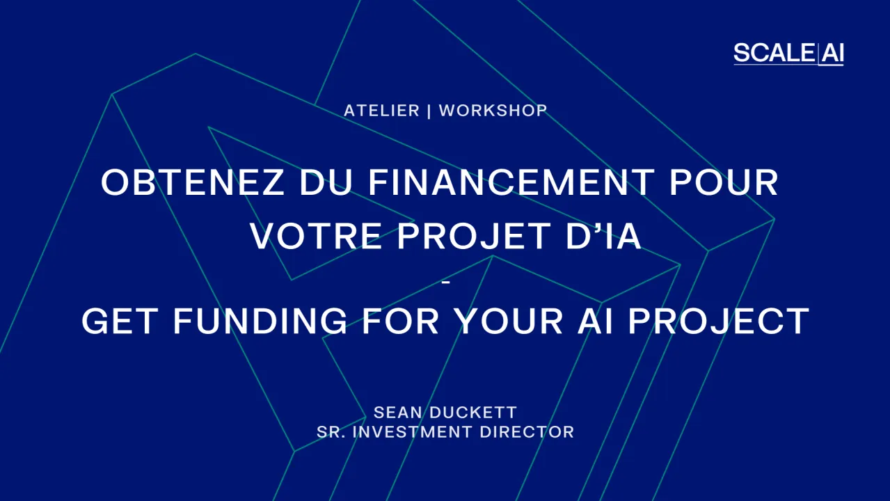 Securing Funding for Your AI Projects