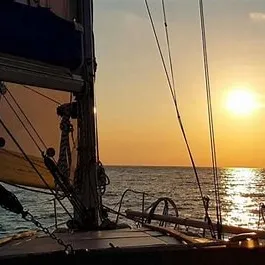 Sunset in the Atlantic