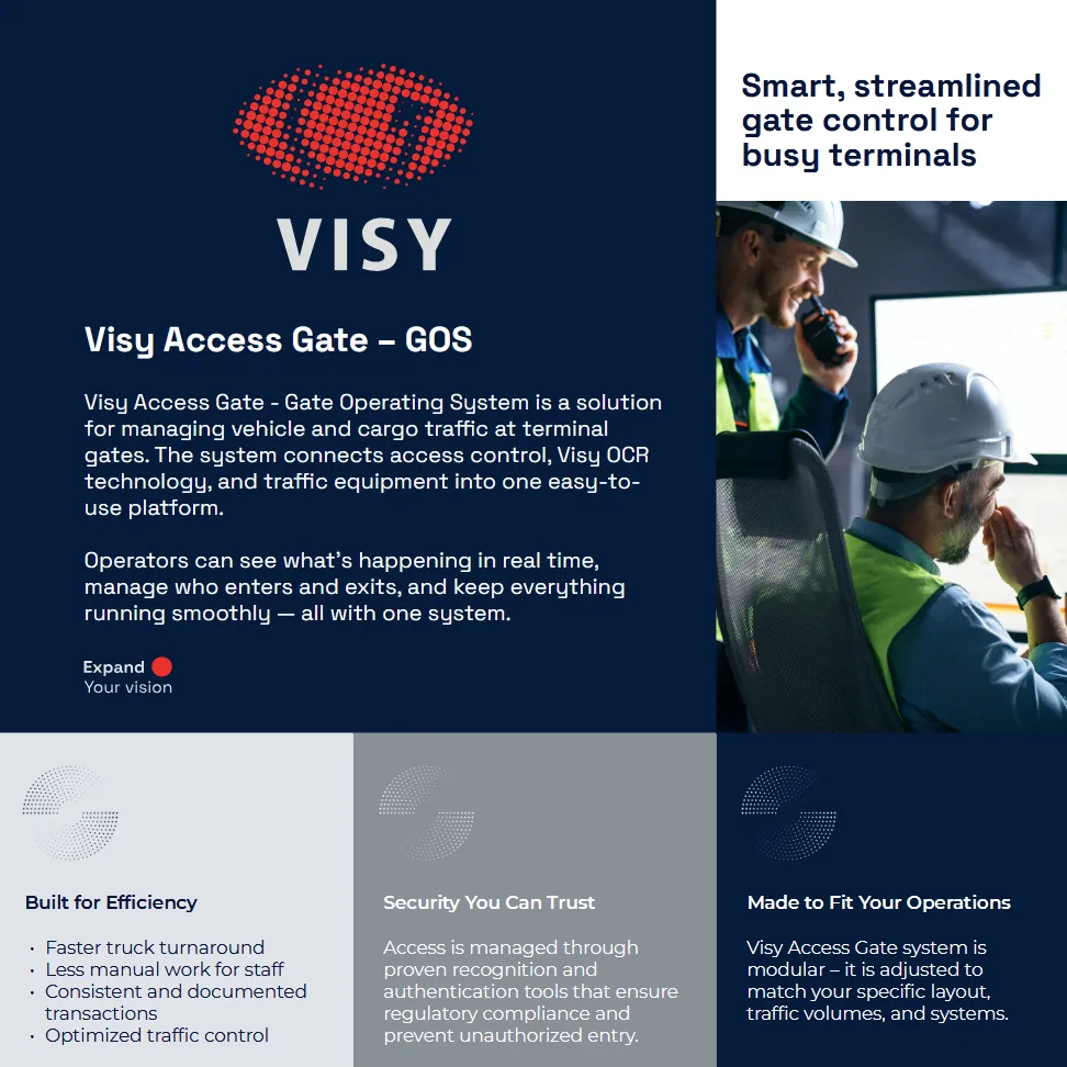Visy Access Gate - GOS