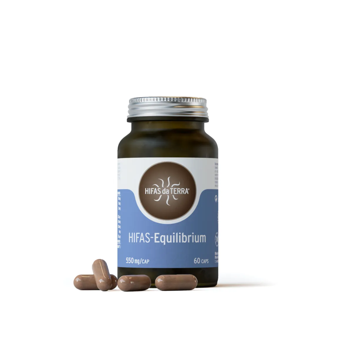 HIFAS-Equilibrium (Reishi, Lion’s Mane, Cordyceps) capsules