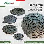 Correntes Colhedora de Cana-de-açúcar