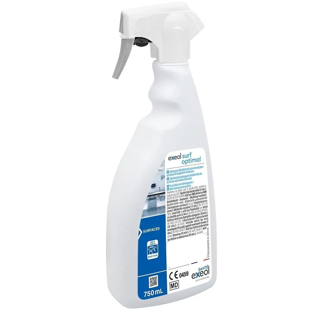 exeol surf optimal - Disinfectant detergent alcohol-free for surfaces and medical devices