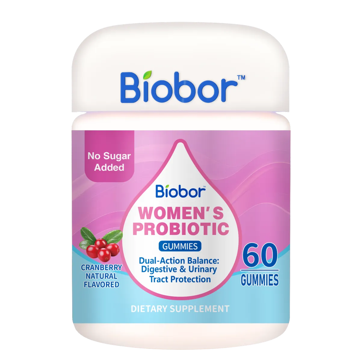 Biobor PROBIOTIC+CRANBERRY Gummies
