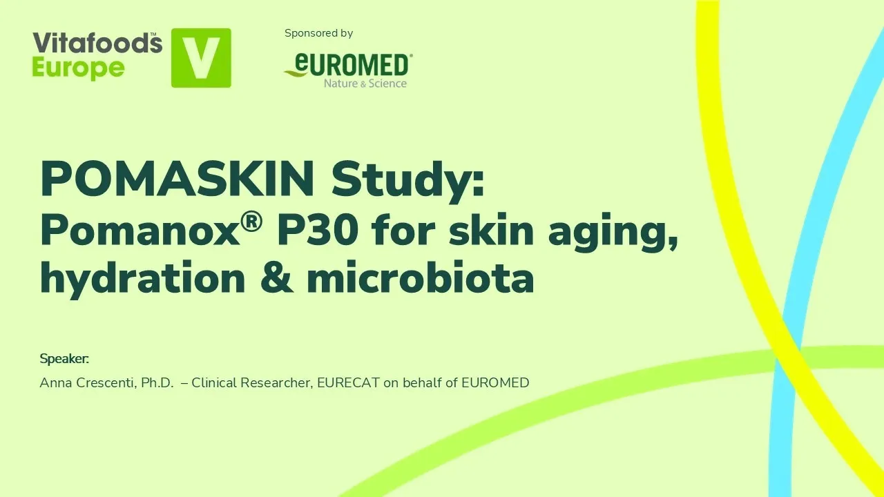 POMASKIN Study: Pomanox® P30 for skin aging, hydration & microbiota