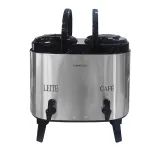 Botijão térmico duplo 12 l (2x6 l) inox externo