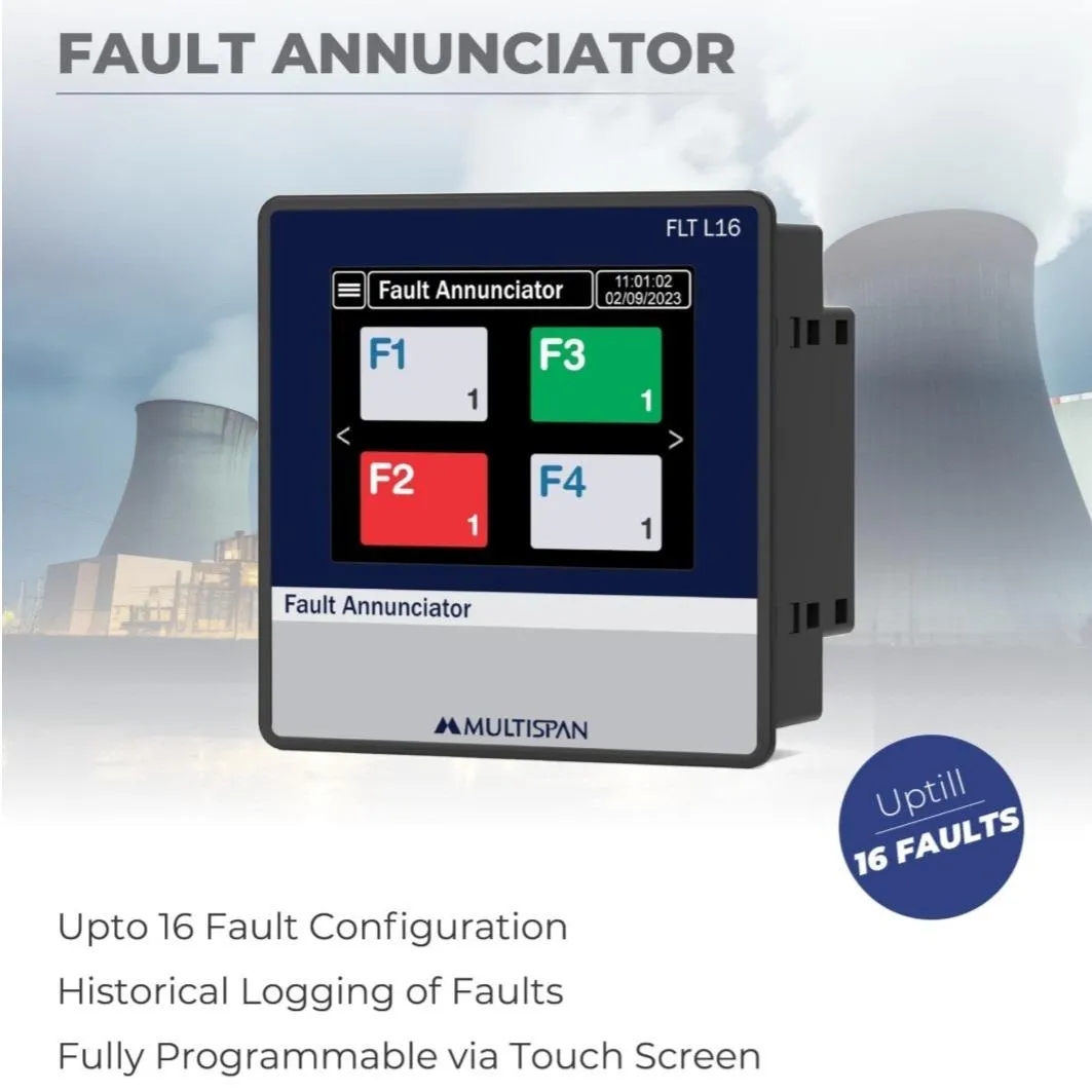 Multispan Fault Annuciators