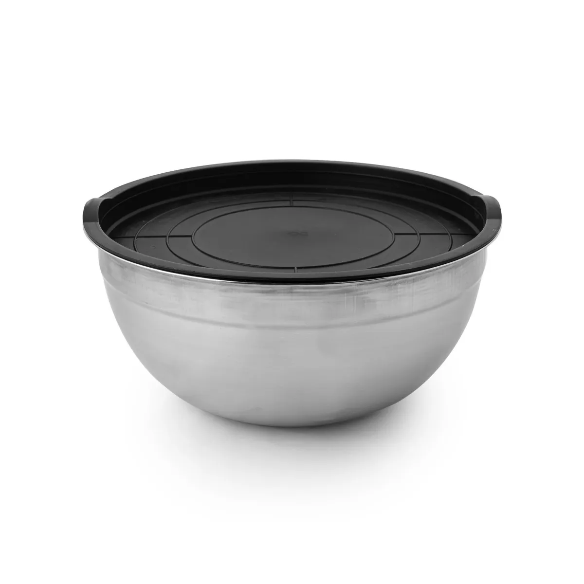 Bowl / tigela de inox com tampa 3,5 e 7 litros