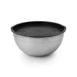 Bowl / tigela de inox com tampa 3,5 e 7 litros