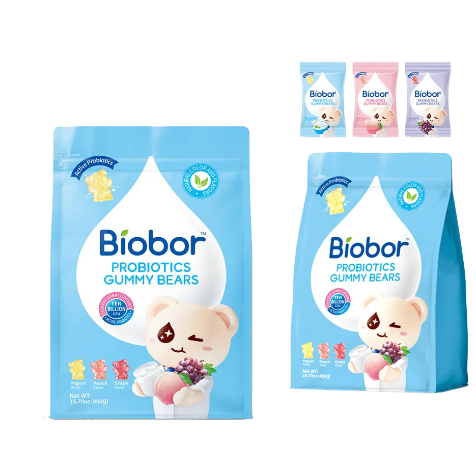 Biobor Probiotic Gummy Bears 450g Share packing