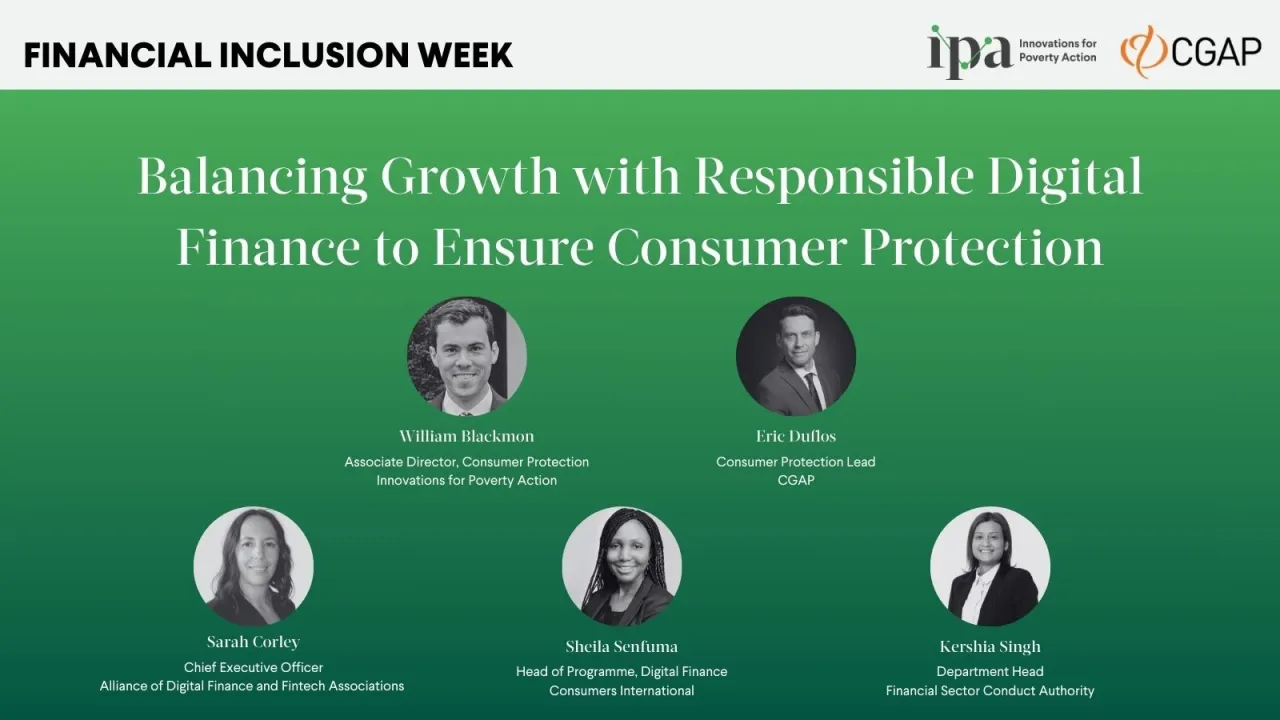 Balancing Growth with Responsible Digital Finance to Ensure Consumer Protection