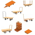 SISTEMAS DE ARRASTRE Y CARRITOS INDUSTRIALES - MASTERMOVER & NUTTING