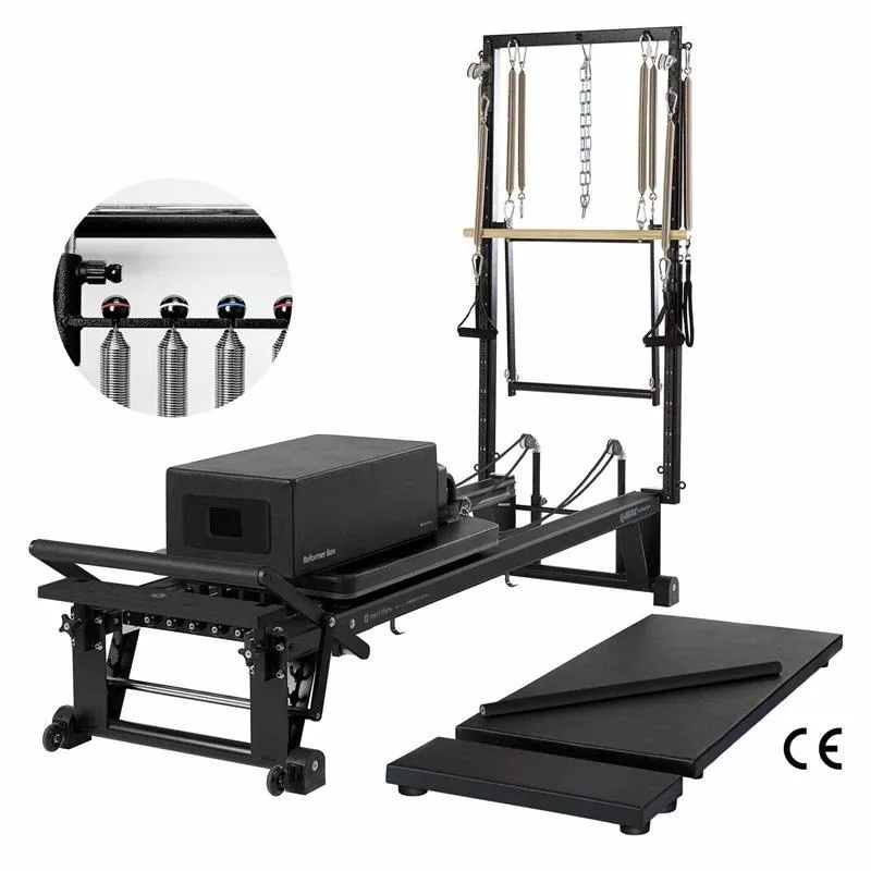 V2 Max Plus Reformer Bundle with High Precision Gearbar (Jet Black)