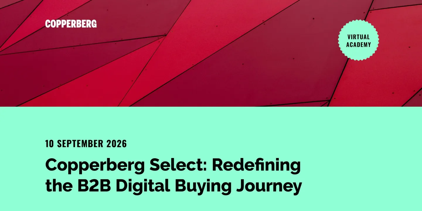 Copperberg Select: Redefining the B2B Digital Buying Journey