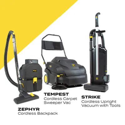 Tornado Cordless: Strike, Zephyr & Tempest