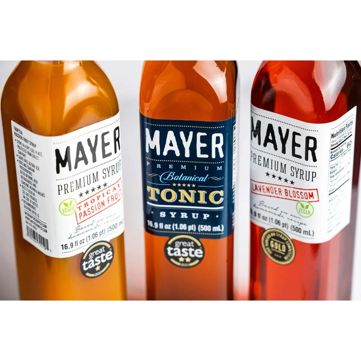 Mayer Expands Collection with Three New Premium Syrup Flavors