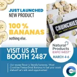 Chaucer Foods Launches New Crunchies® Freeze-Dried Banana