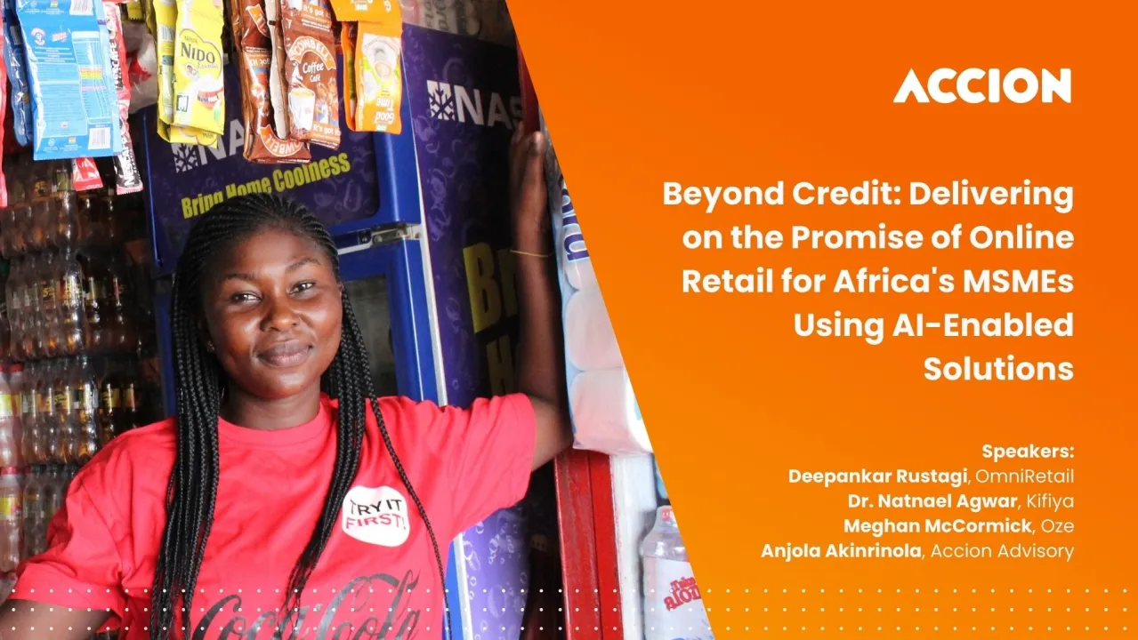 Beyond Credit: Delivering on the Promise of Online Retail for Africa's MSMEs Using AI-Enabled Solutions