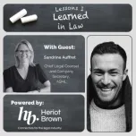 Lessons I Learned in Law Podcast