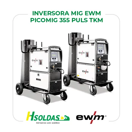 INVERSORA MIG EWM PICOMIG 355 PULS TKM