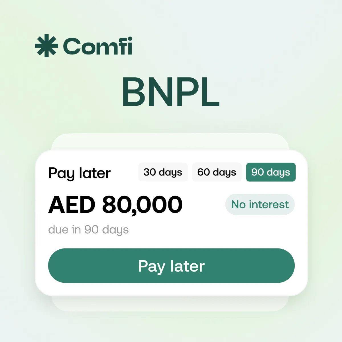 Buy Now Pay Later (BNPL)