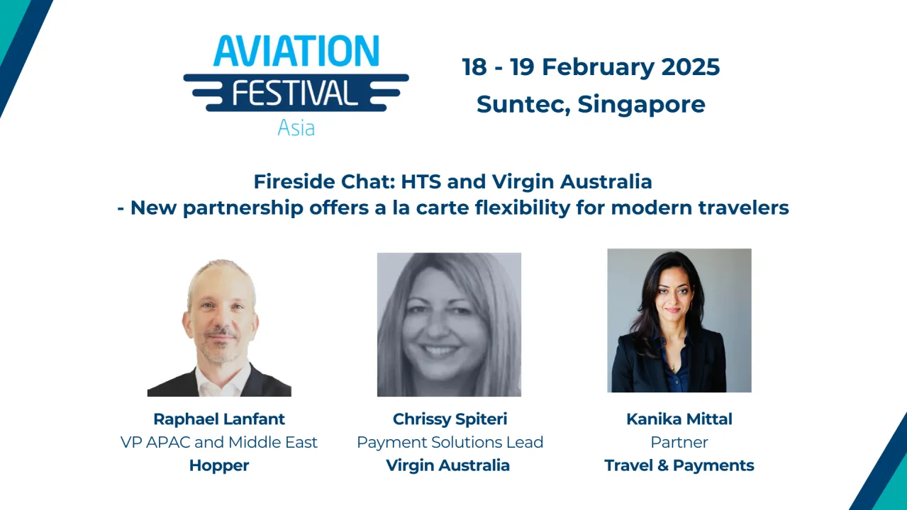 Fireside Chat: Fintech Ancillaries for Airlines - A la carte flexibility for modern travelers