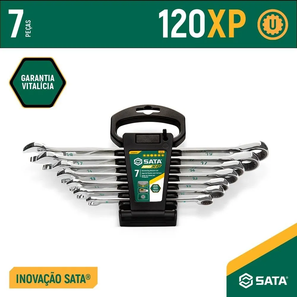 Jogo De Chave Combinada Com Catraca