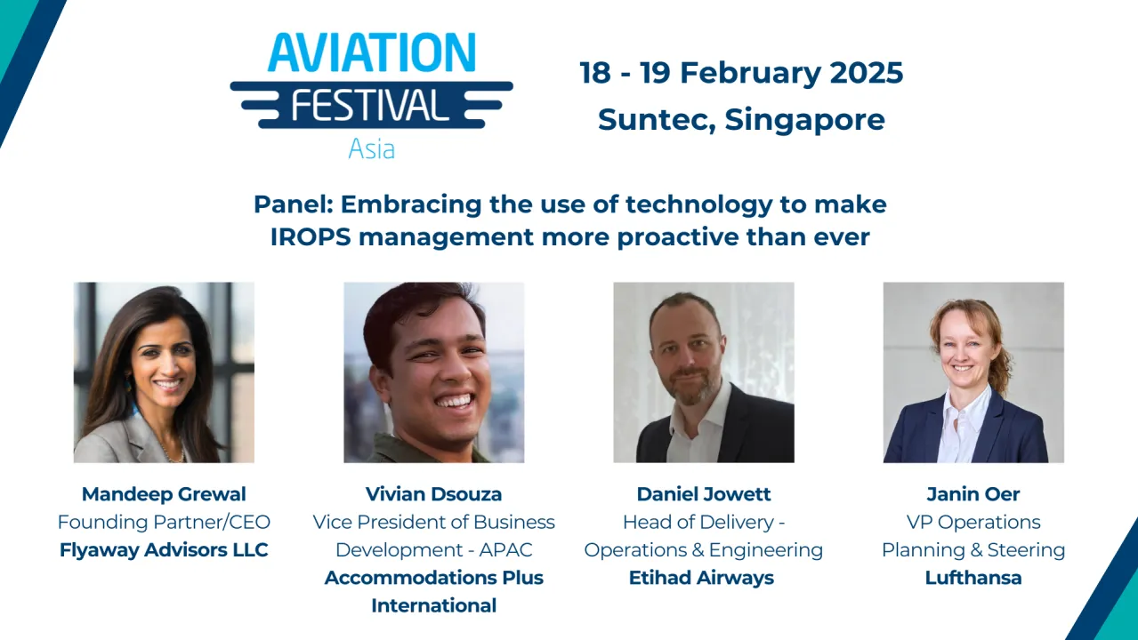 Panel: Embracing the use of technology to make IROPs management more proactive than ever