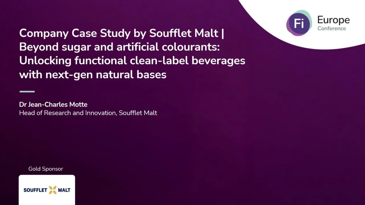 Company Case Study by Soufflet Malt | Beyond sugar and artificial colourants: Unlocking functional clean-label beverages with next-gen natural bases
