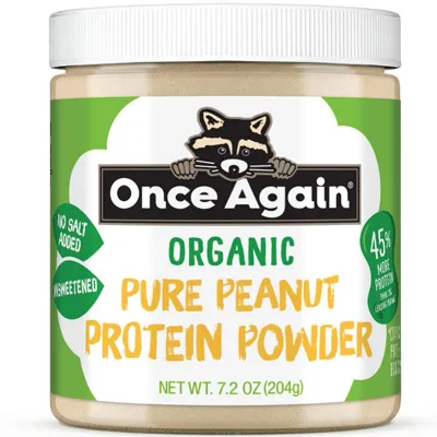 Once Again Introduces Organic Peanut Protein Powders