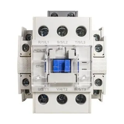 Contator Tripolar 40A/AC3 - 440VCA - 2NA+2NF