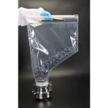 Powder transfer containment valves -Split butterfly valve